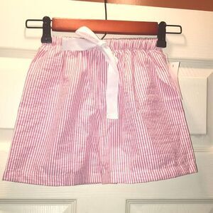 (5/$25) Ellie O Pink & White Seersucker Shorts